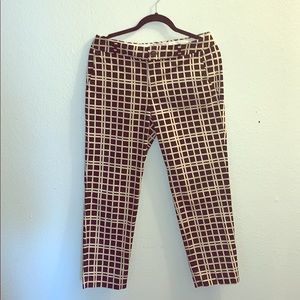 NEW Banana Republic Hampton Fit Cropped Pants